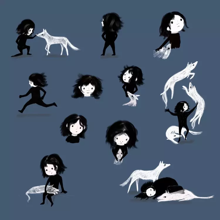 Maudie Character Design